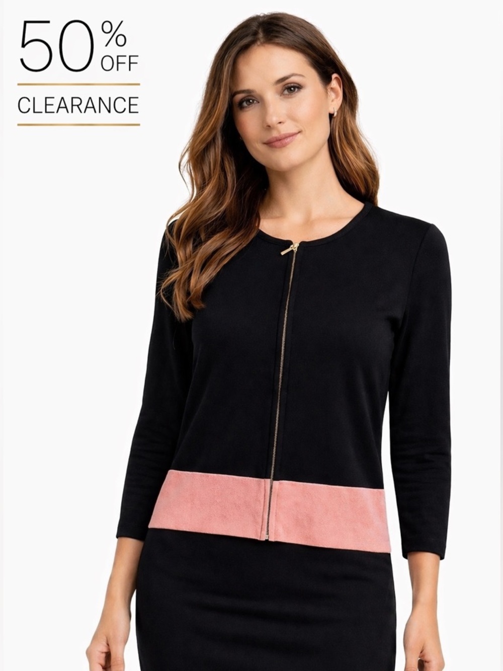 White House Black Market Black Cardigan